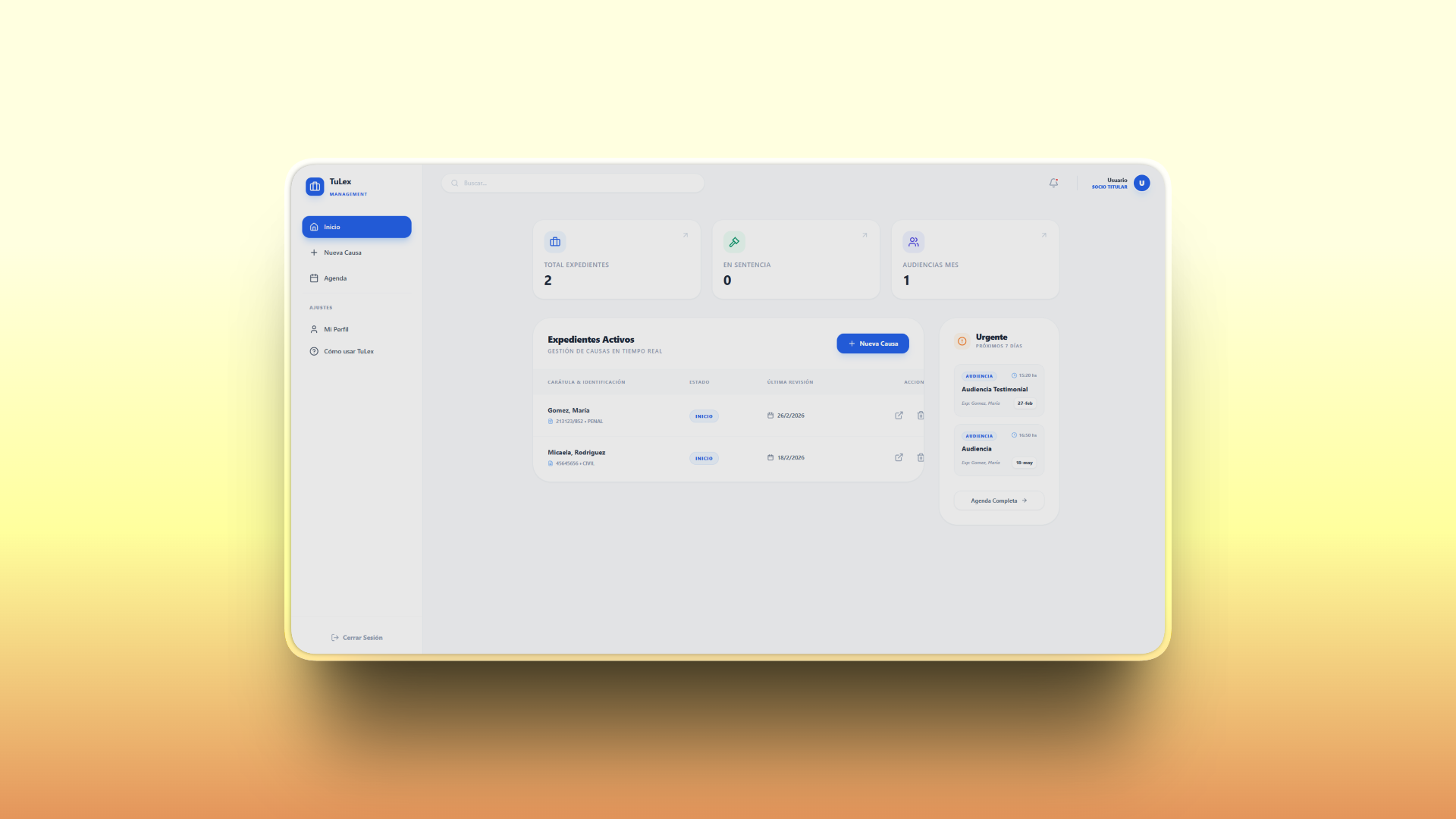 TuLex - Legal Cloud SaaS
